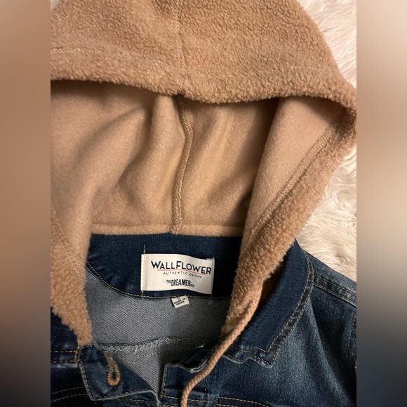 Sherpa denim jacket - Picture 3 of 5